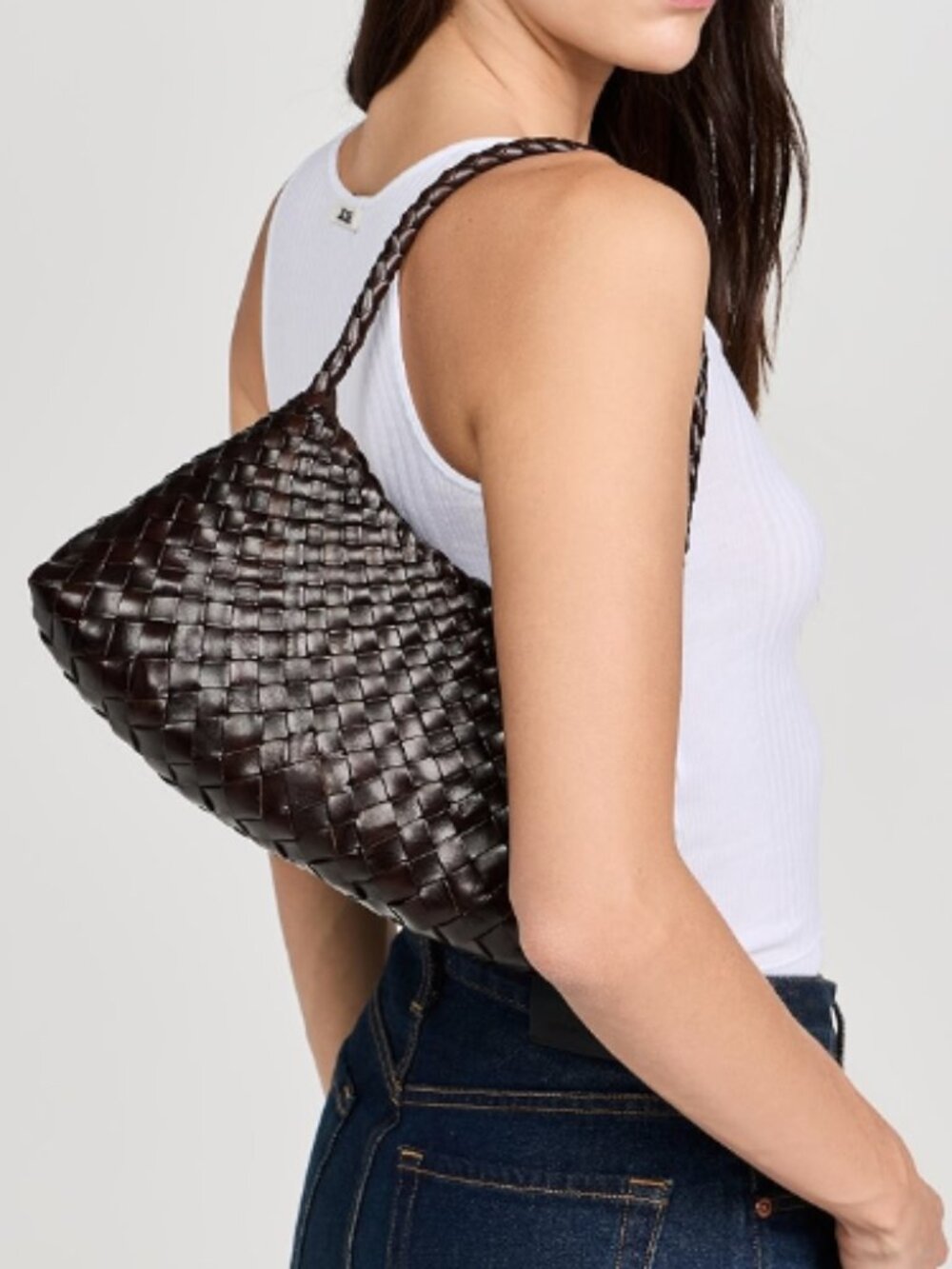 Dragon Diffusion Rosanna Woven Leather Bag